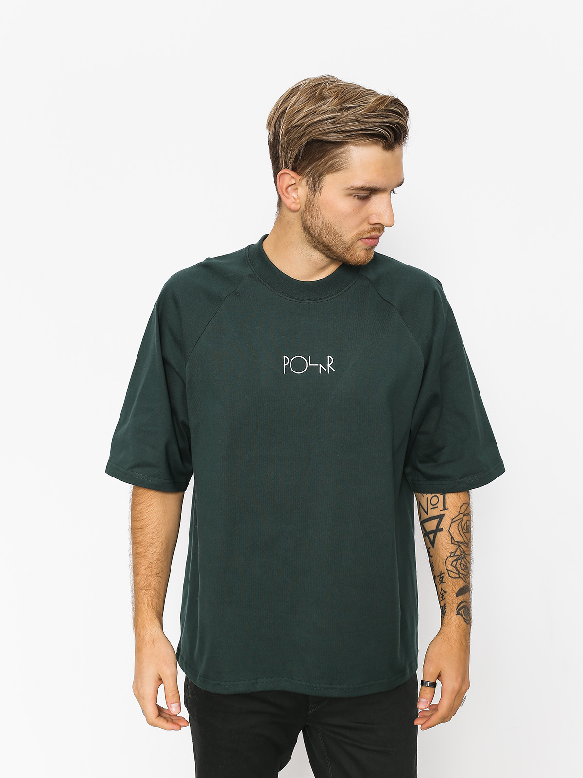 Polar Skate T-Shirt Default (dark green)
