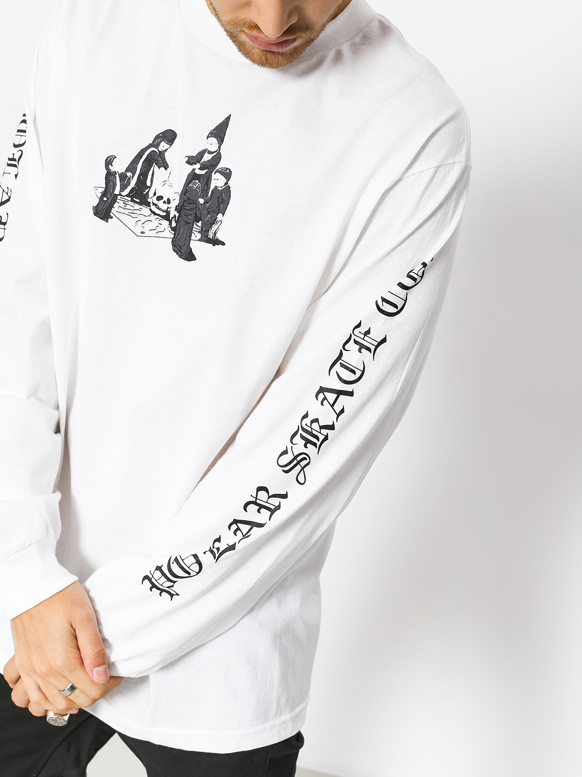 Polar Skate Longsleeve Rituals (white)