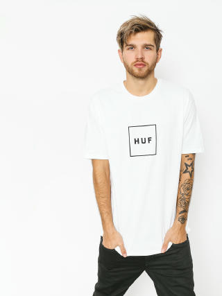 HUF T-shirt Essentials Box Logo (white)