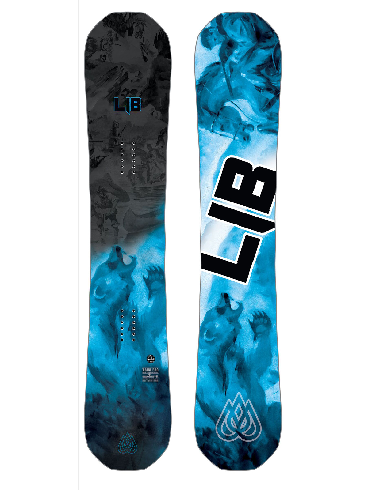 Lib Tech Snowboard T-Rice Pro Hp C2 (blue/multi)