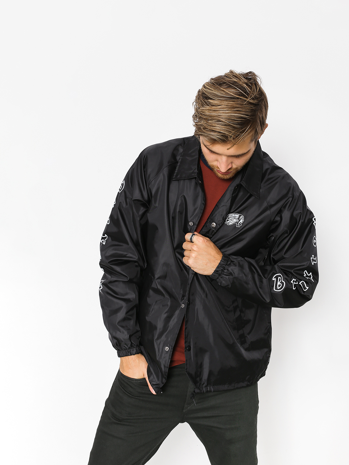 Brixton Jacket Primo (black/white)