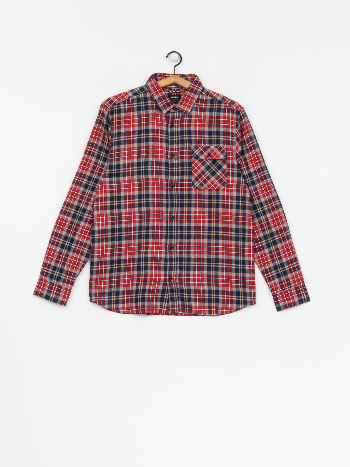 Etnies Shirt Axel Ls (red/navy)