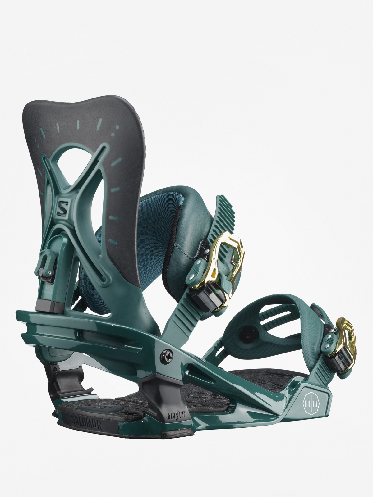 Womens Salomon Snowboard bindings Nova (teal green)