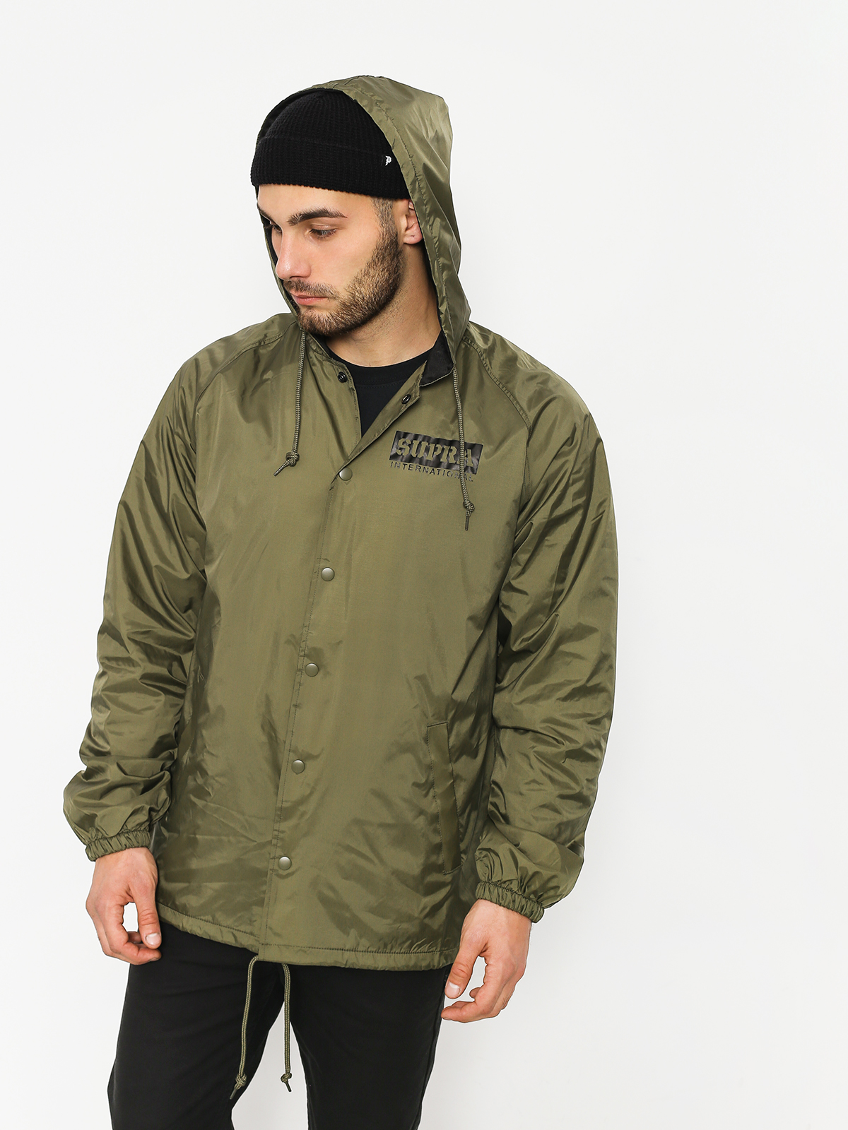 Supra Jacket Cities Coaches (olive/blk)