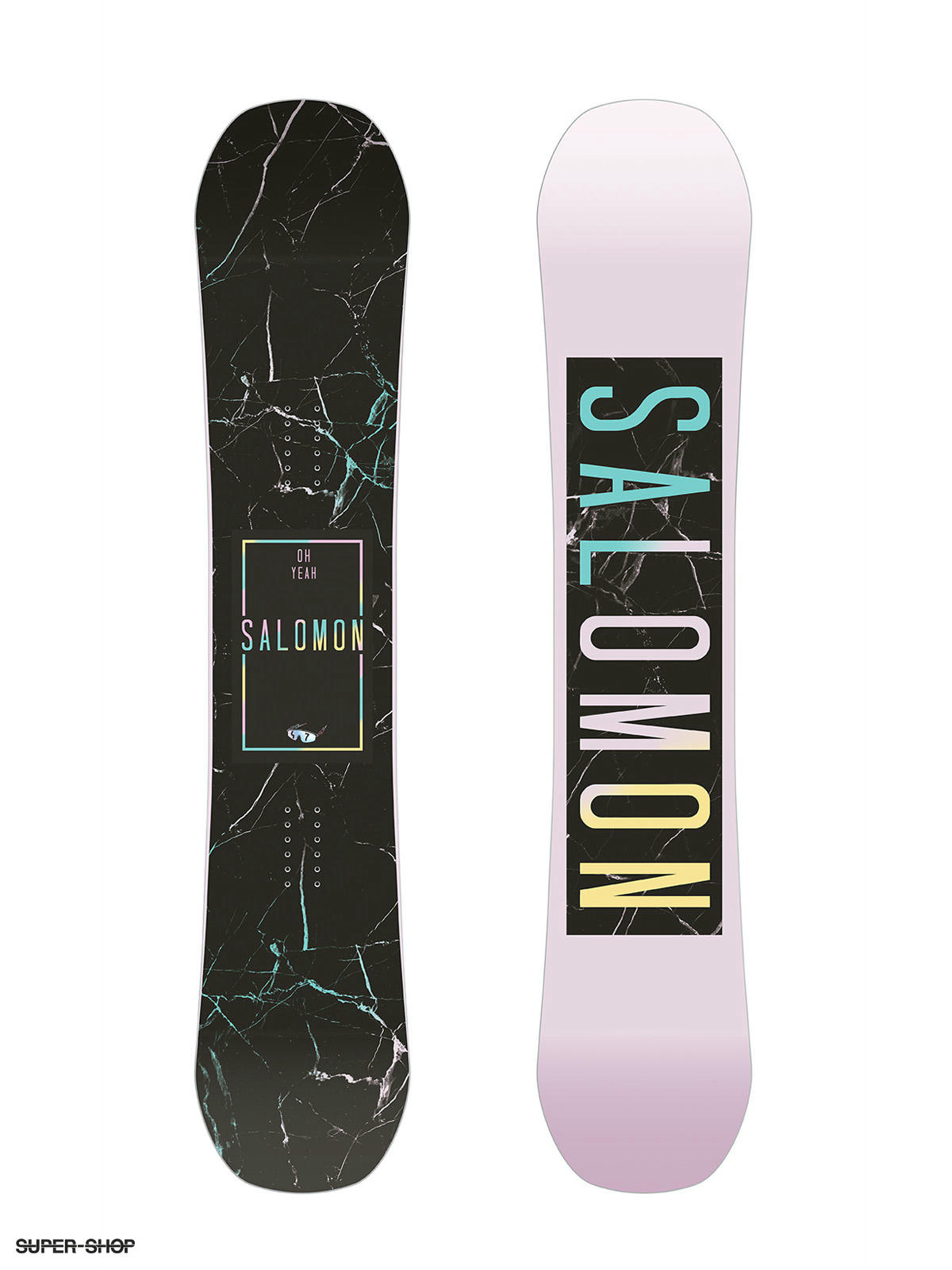 salomon snowboard pink