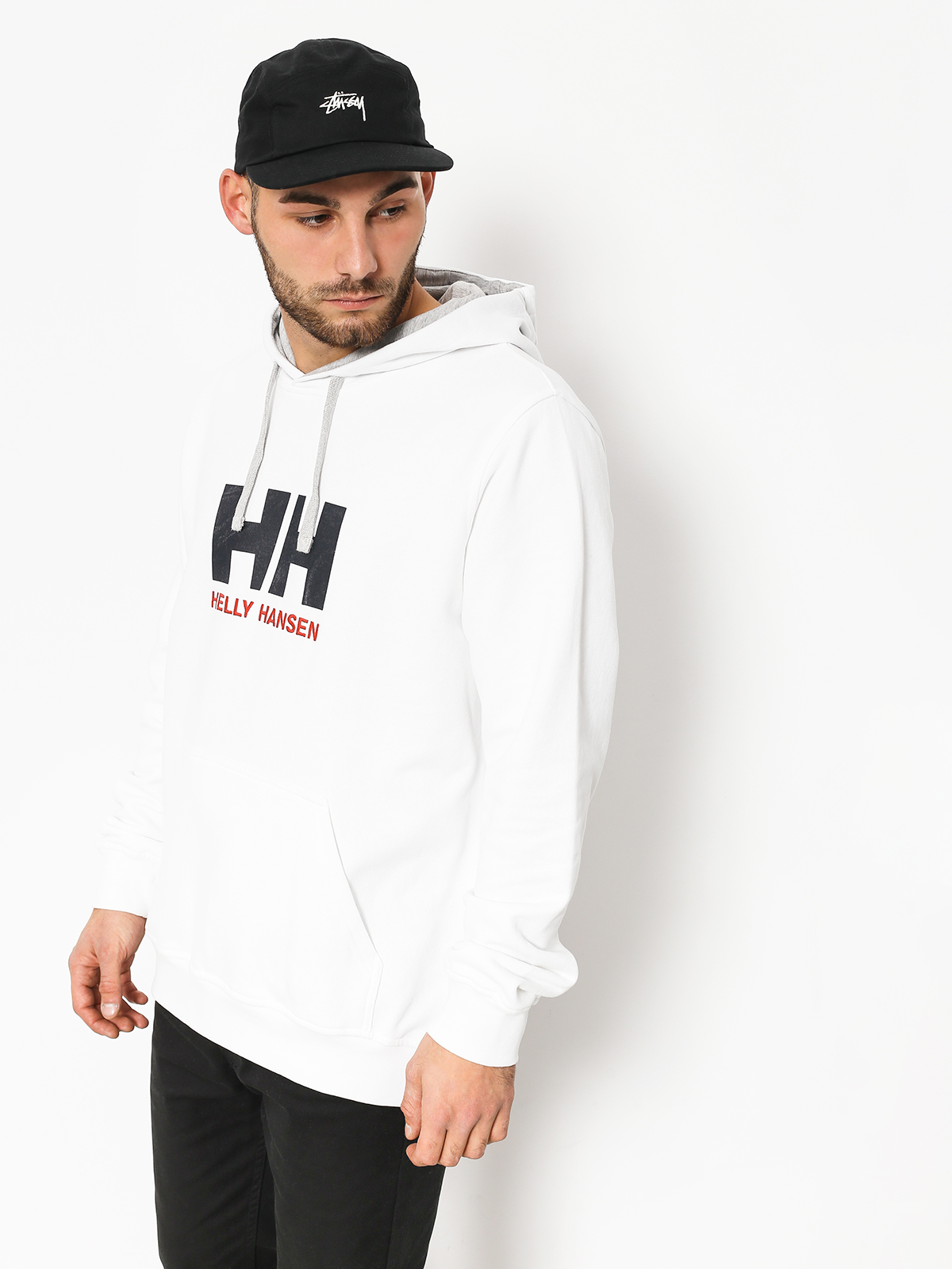 helly hansen white hoodie