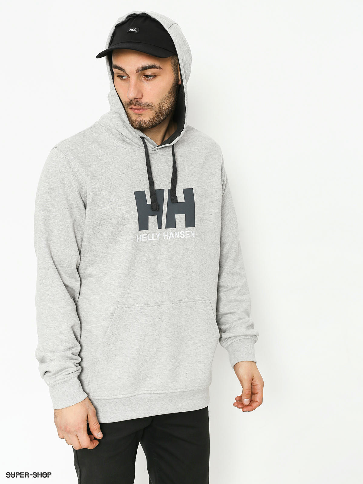 helly hansen grey hoodie