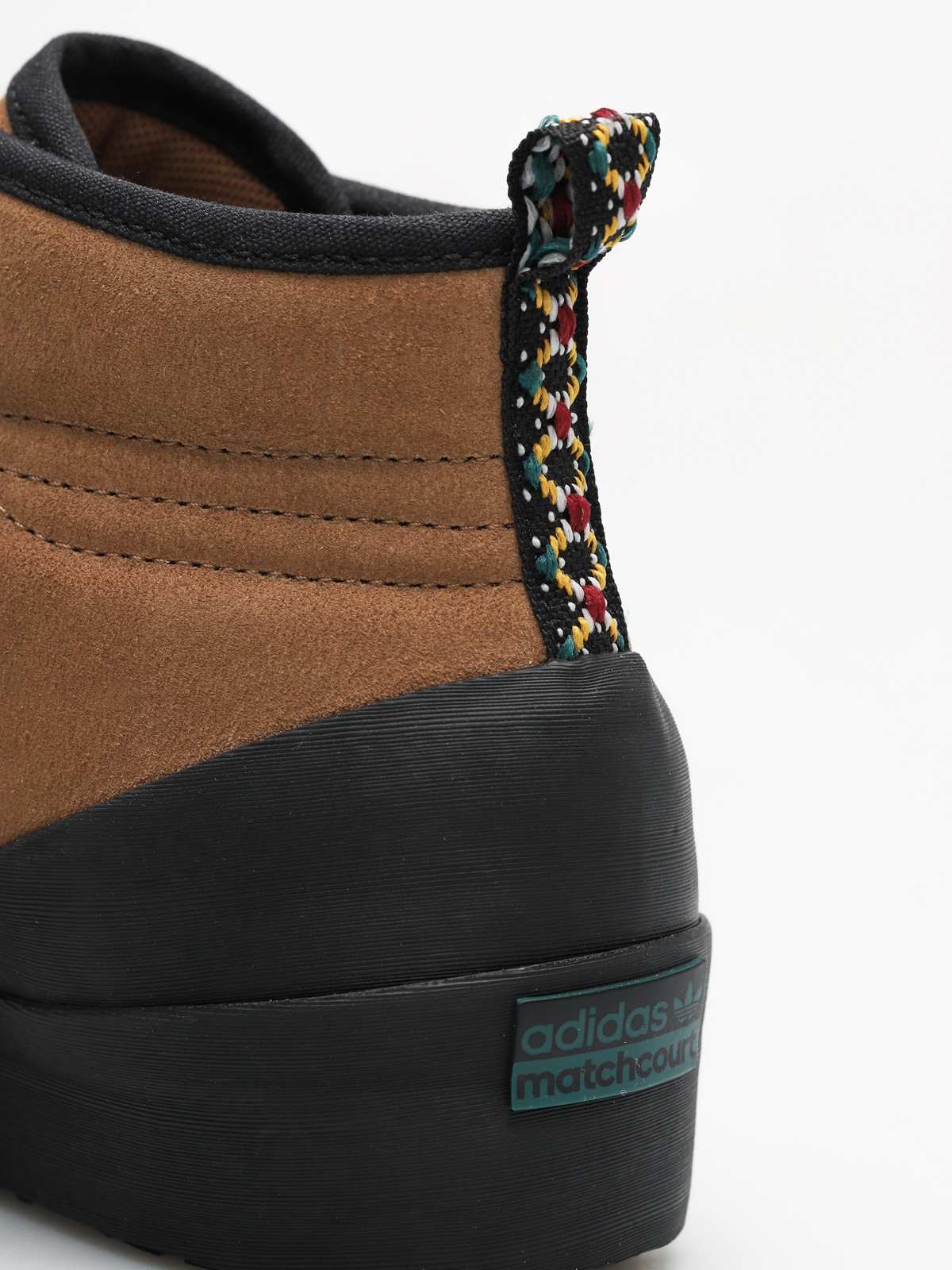 adidas Shoes Matchcourt High Rx3 (rawdes/nobgrn/cblack)