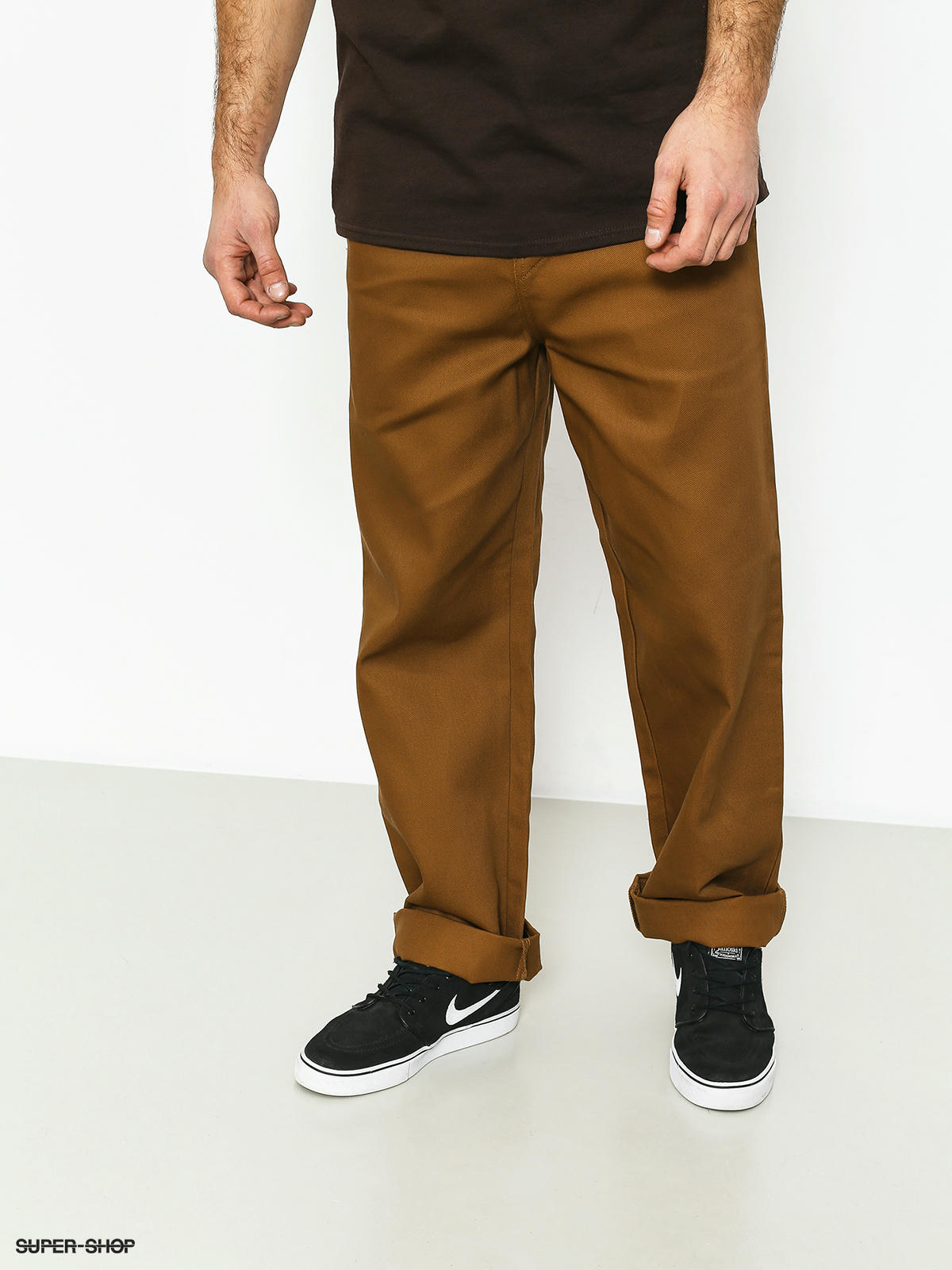 carhartt wip brown pants