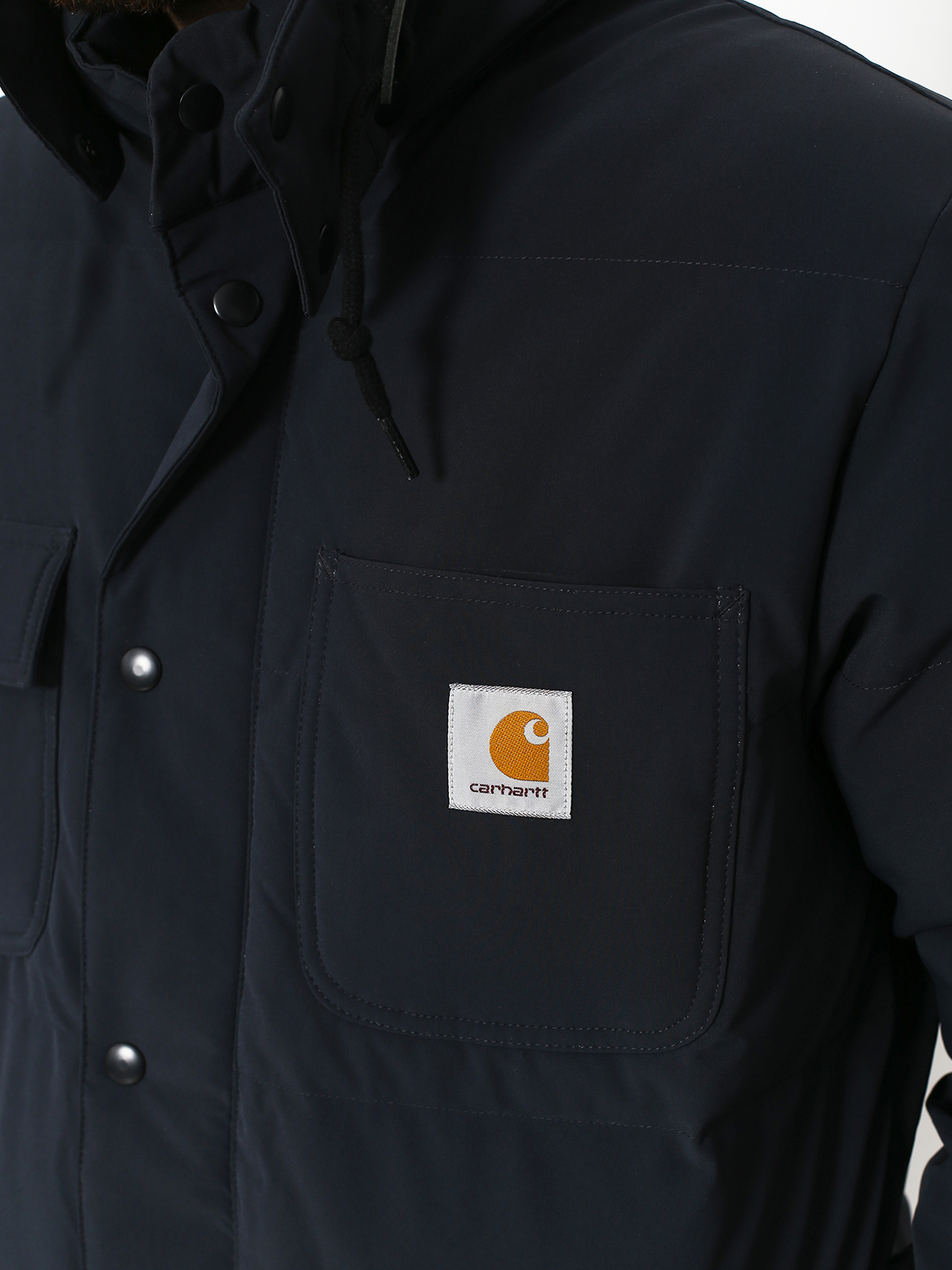 Carhartt WIP Jacket Alpine Coat (dark navy/hamilton brown)