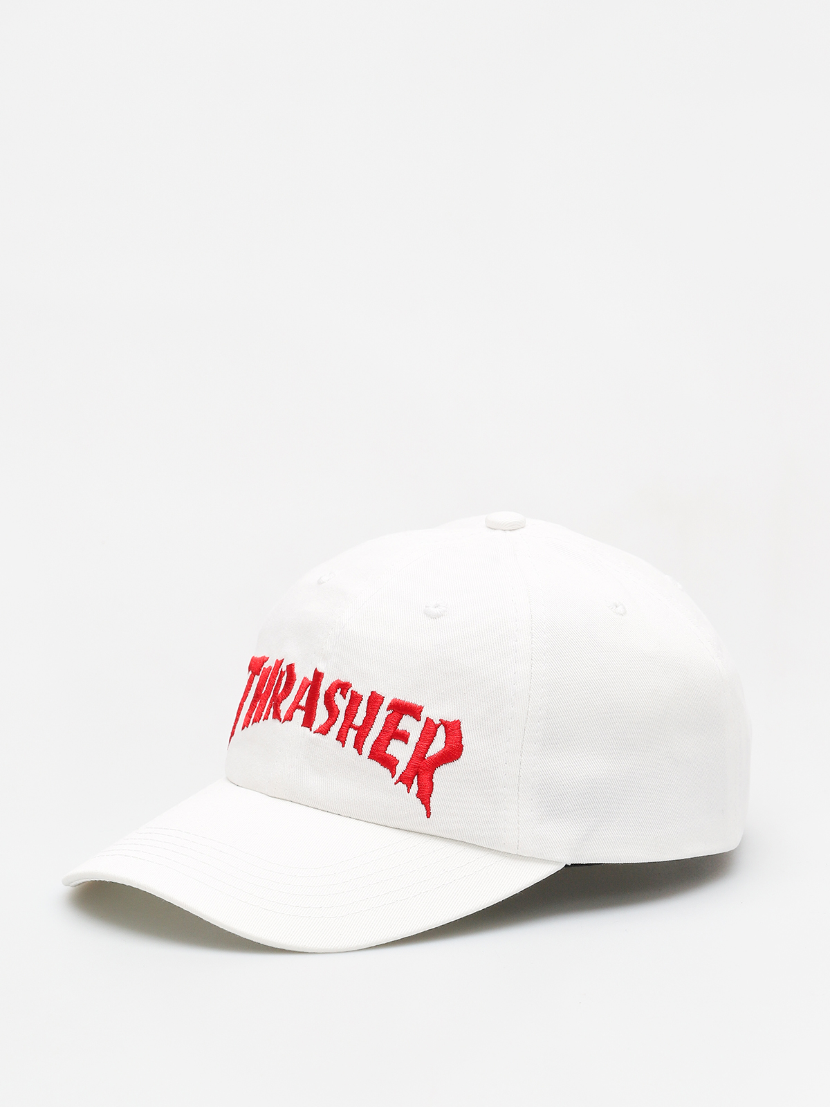 thrasher cap white