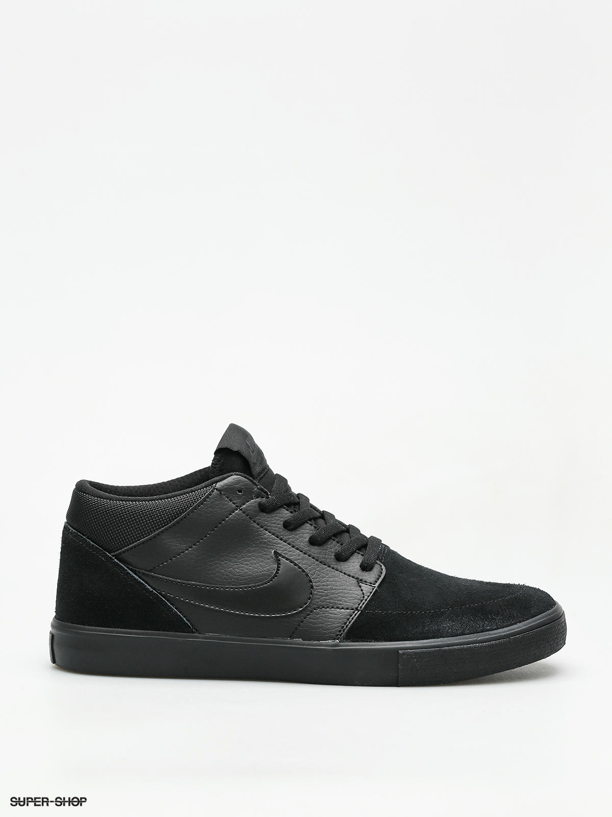 Nike sb portmore mid on sale black