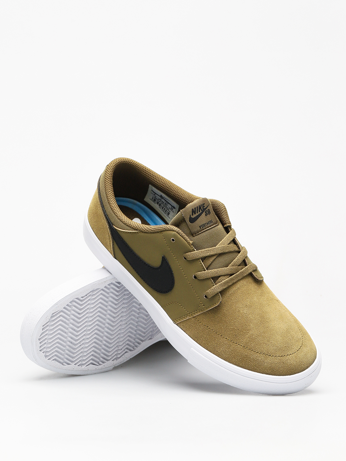 Nike SB Sb Solarsoft Portmore II Shoes (olive flak/black black white)