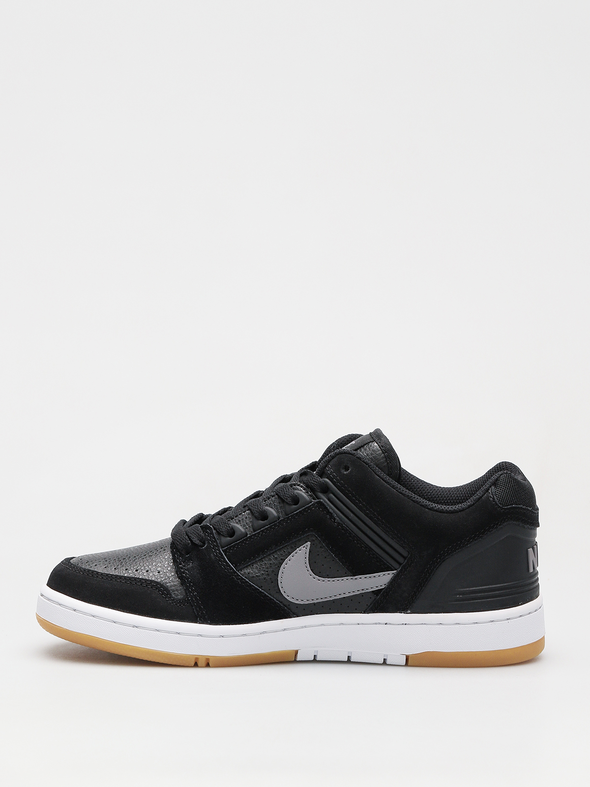 Nike SB Sb Air Force II Low Shoes (black/gunsmoke white gum light brown)