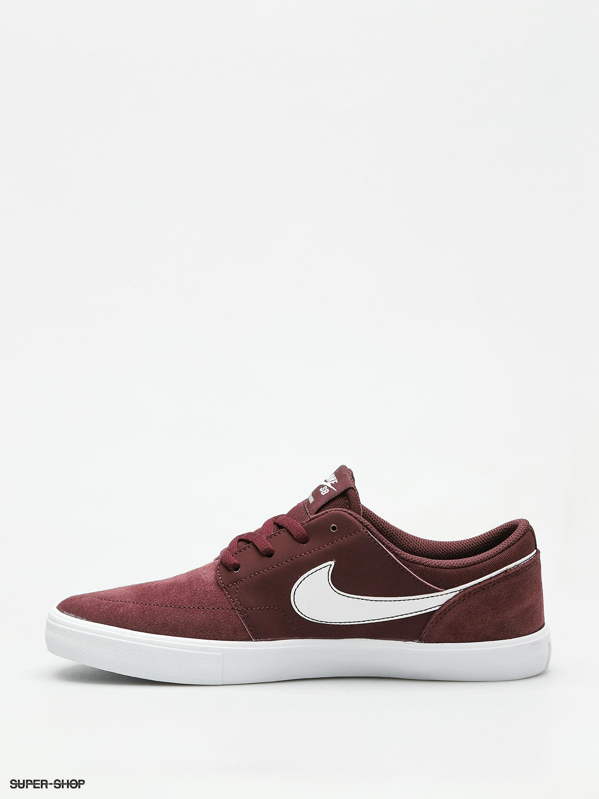 nike sb solarsoft burgundy