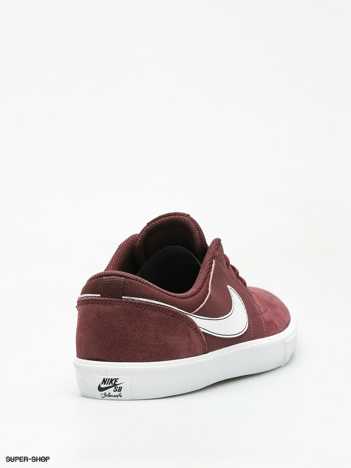 nike sb solarsoft burgundy