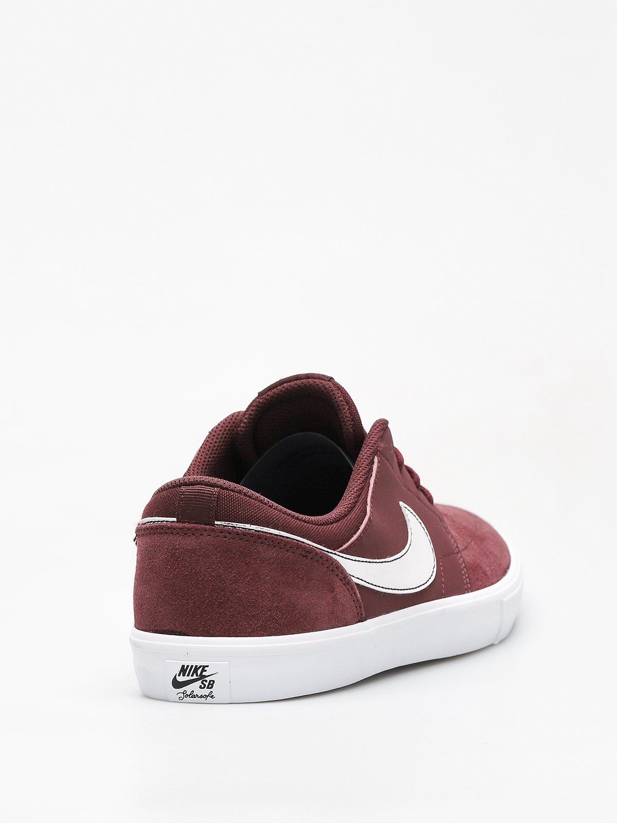 Nike SB Sb Solarsoft Portmore II Shoes (burgundy crush/white white black)