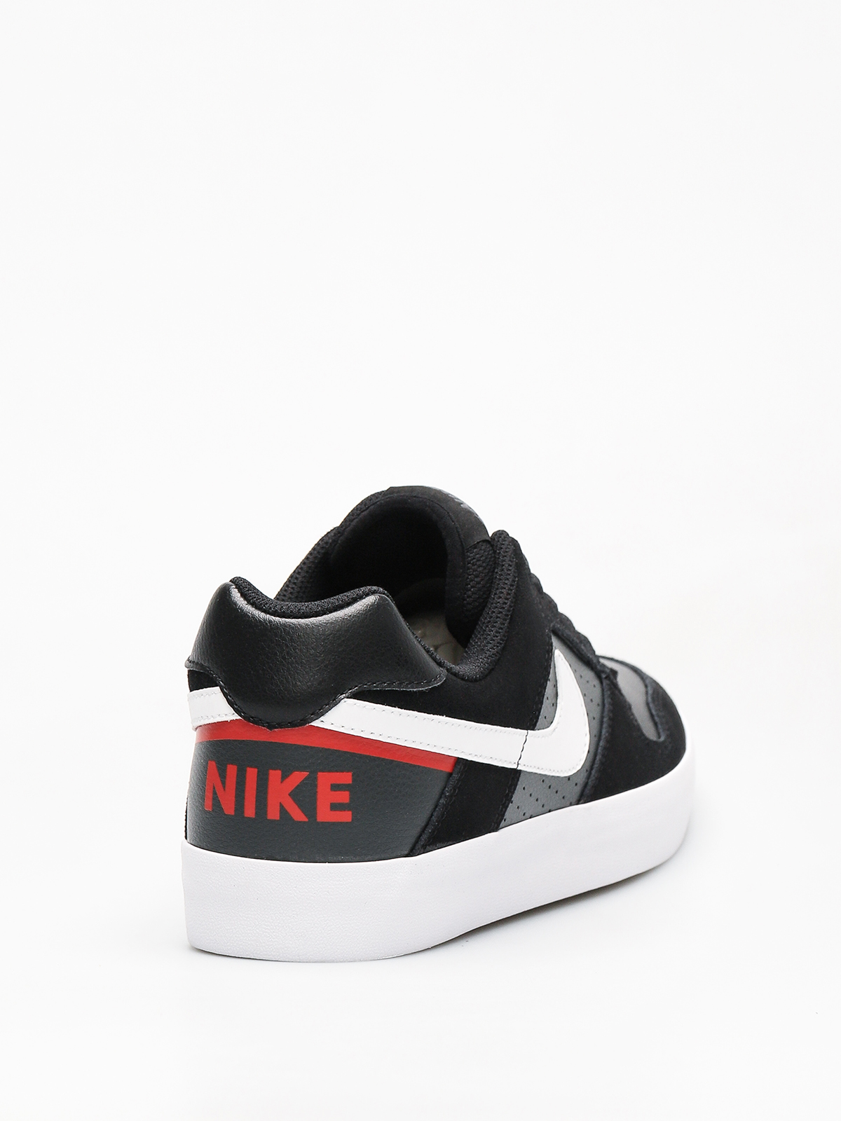 Nike SB Sb Delta Force Vulc Shoes (black/white habanero red)