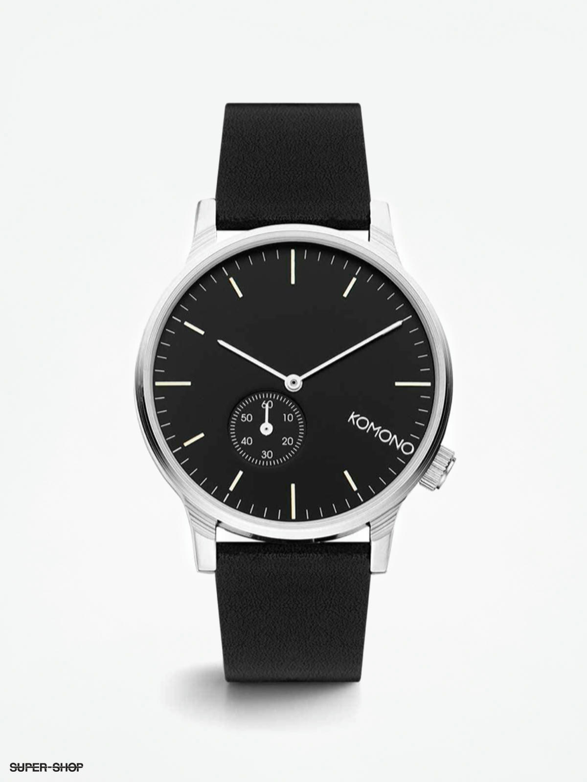 Komono Watch Winston Subs (black/silver)