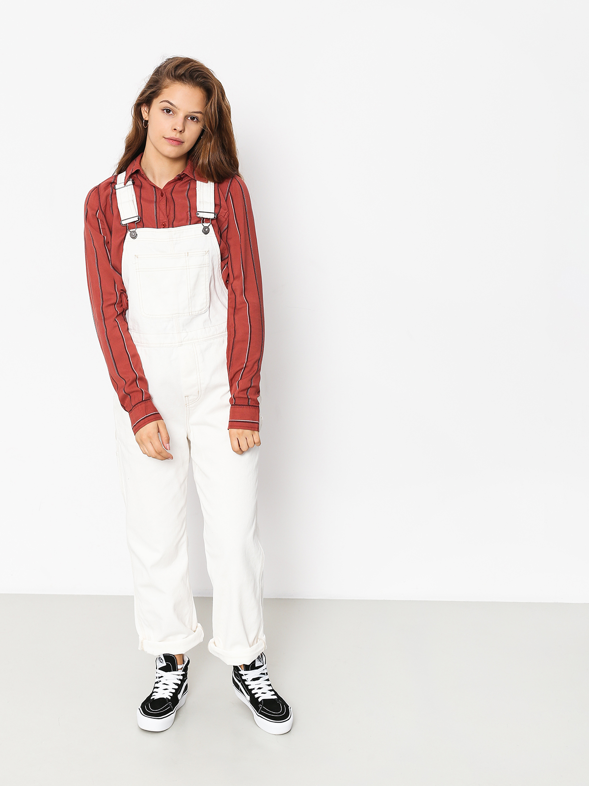 Vans Pants Framework Overall Wmn (marshmallow)
