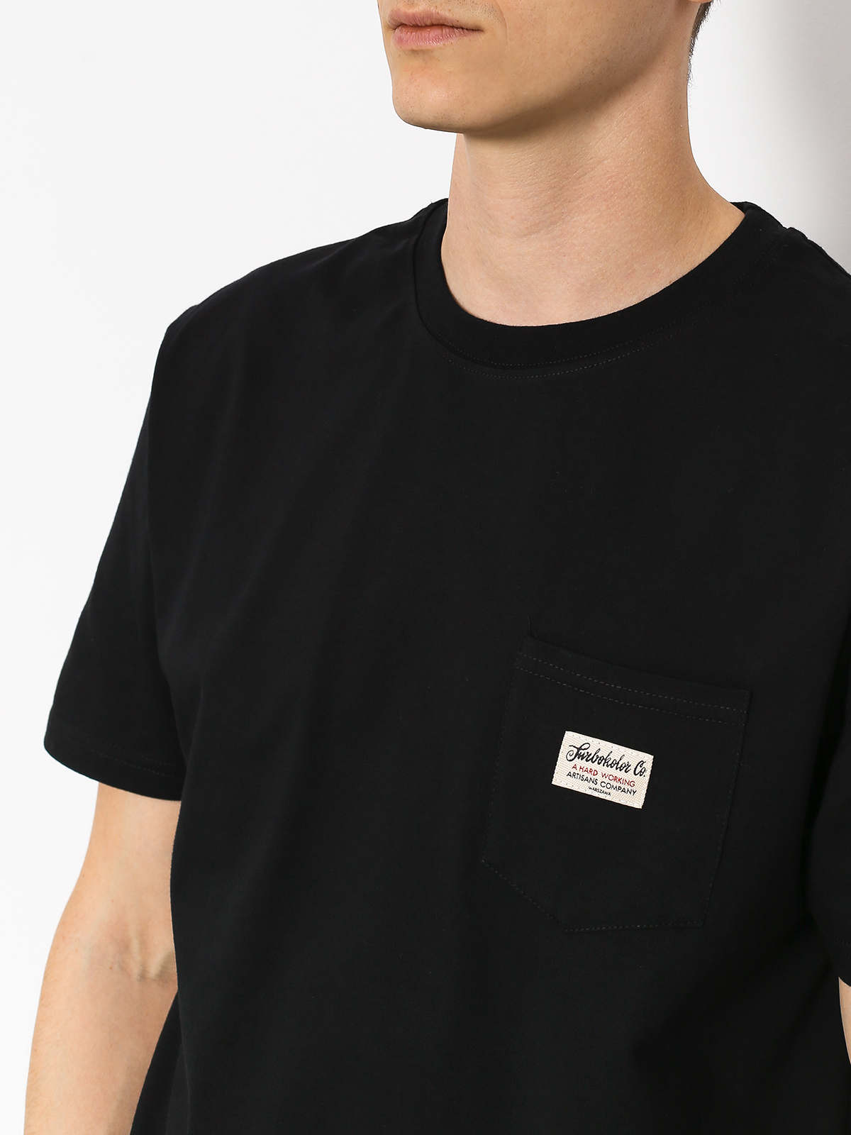 Turbokolor T-shirt Tag Pocket (black)