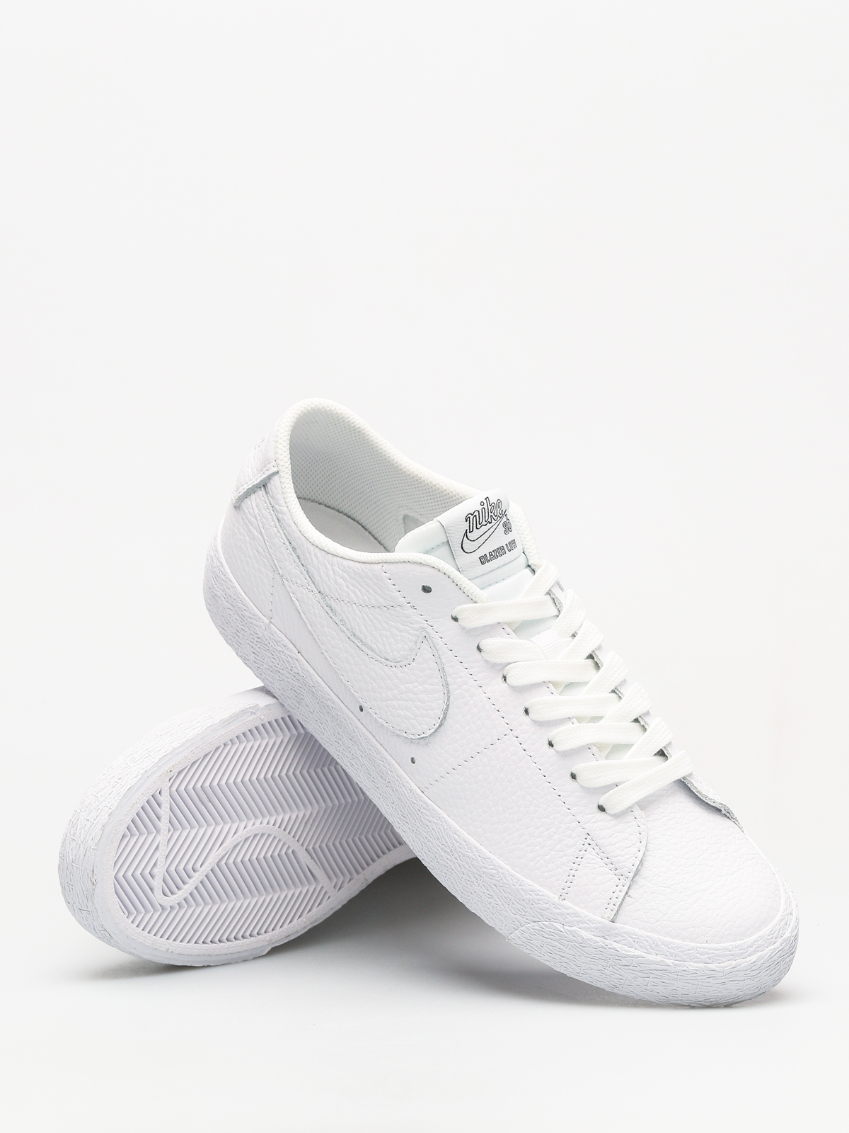 Nike SB Sb Zoom Blazer Low NBA Shoes (white/white rush blue university red)