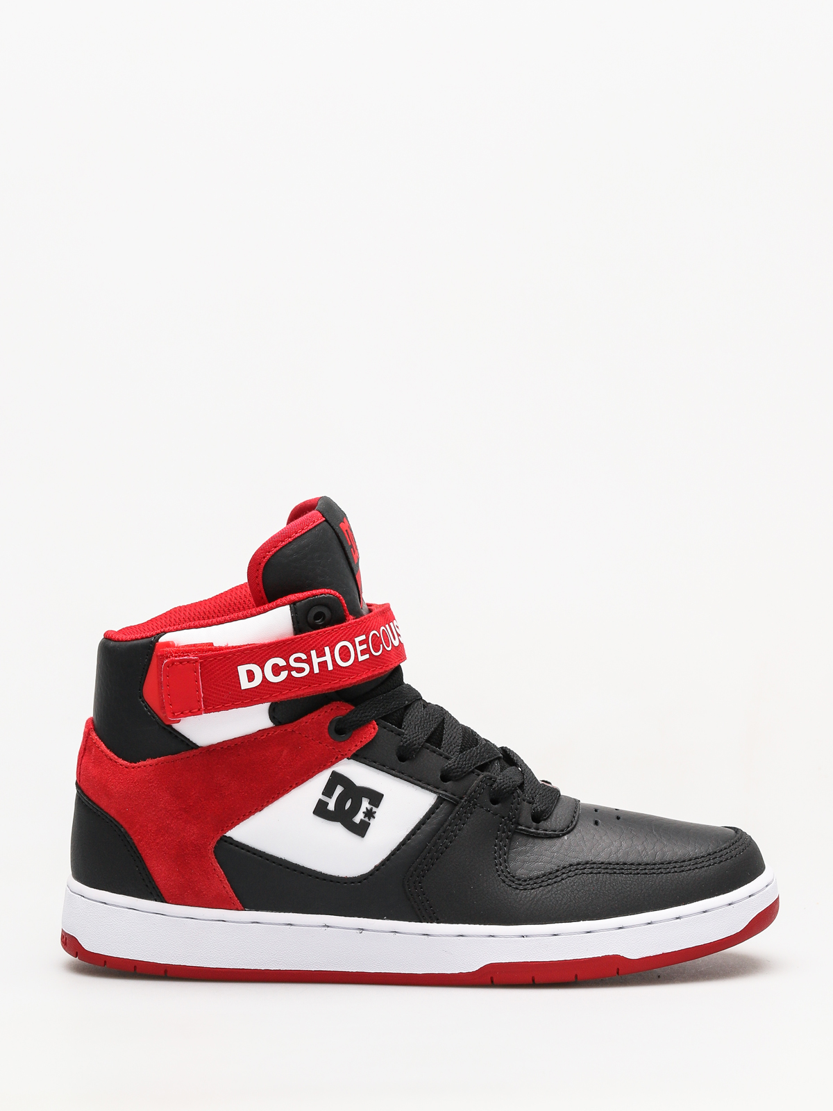 DC Pensford Shoes (black/white/red)