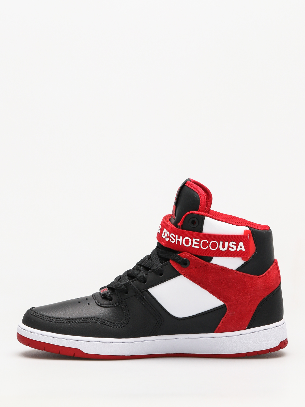DC Pensford Shoes (black/white/red)