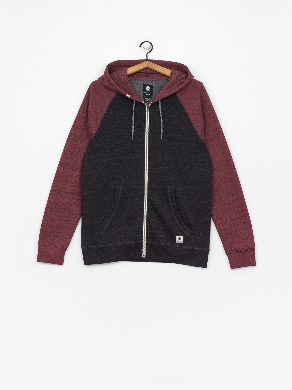 Element Hoodie Meridian Block ZHD (flint black)