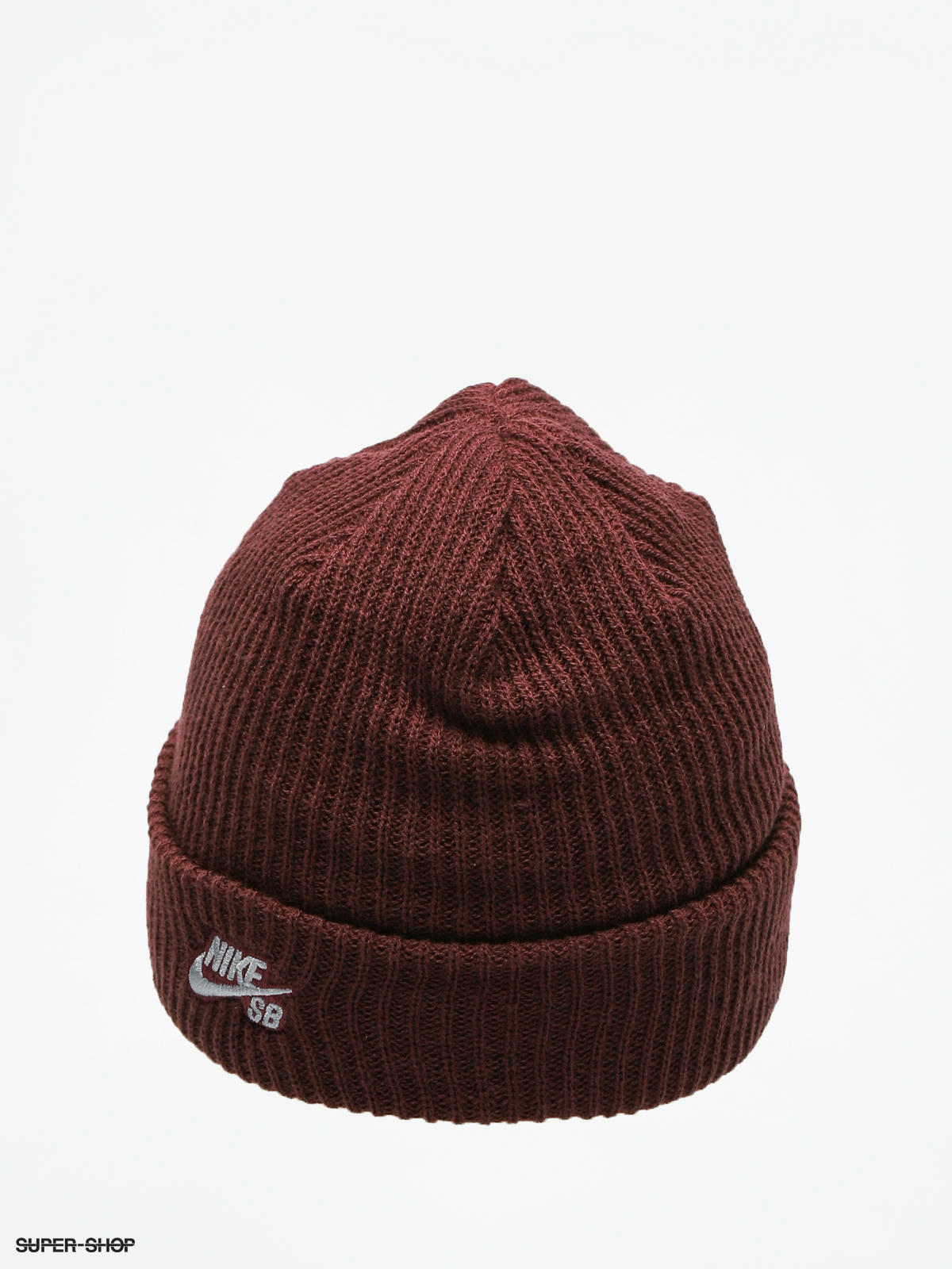 nike burgundy beanie