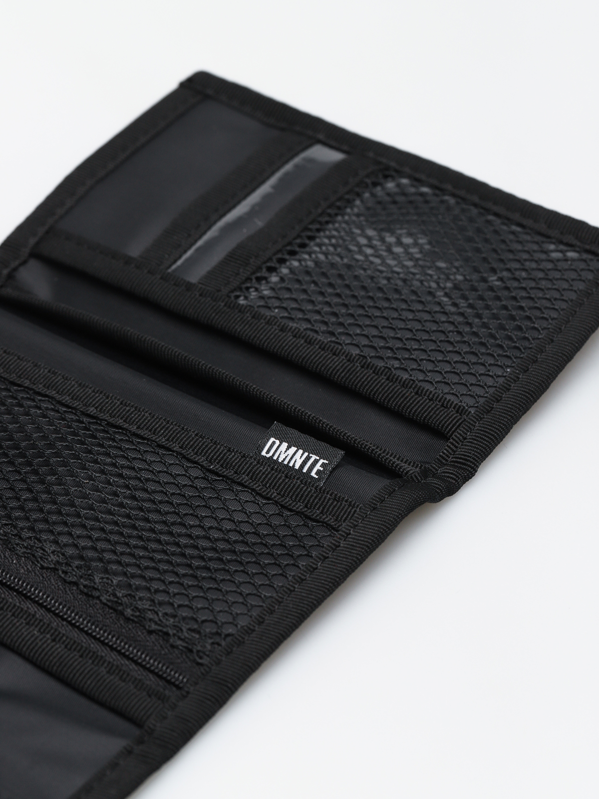 Diamante Wear Logo Black Wallet (oxblood)