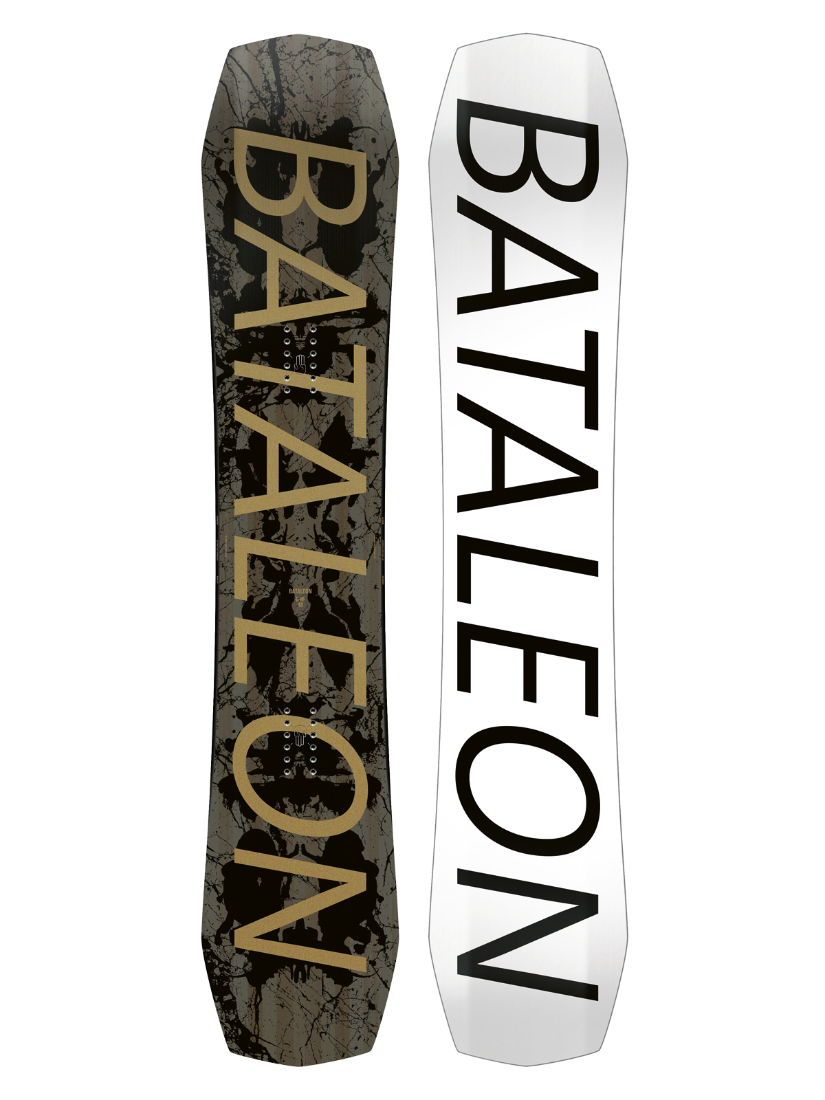 Mens Bataleon Snowboard Global Warmer (white/black)