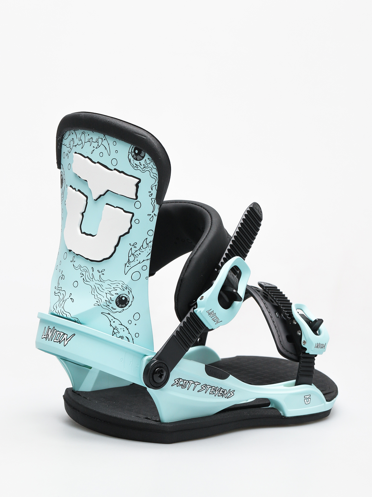 Mens Union Snowboard bindings Scott Stevens (blue)