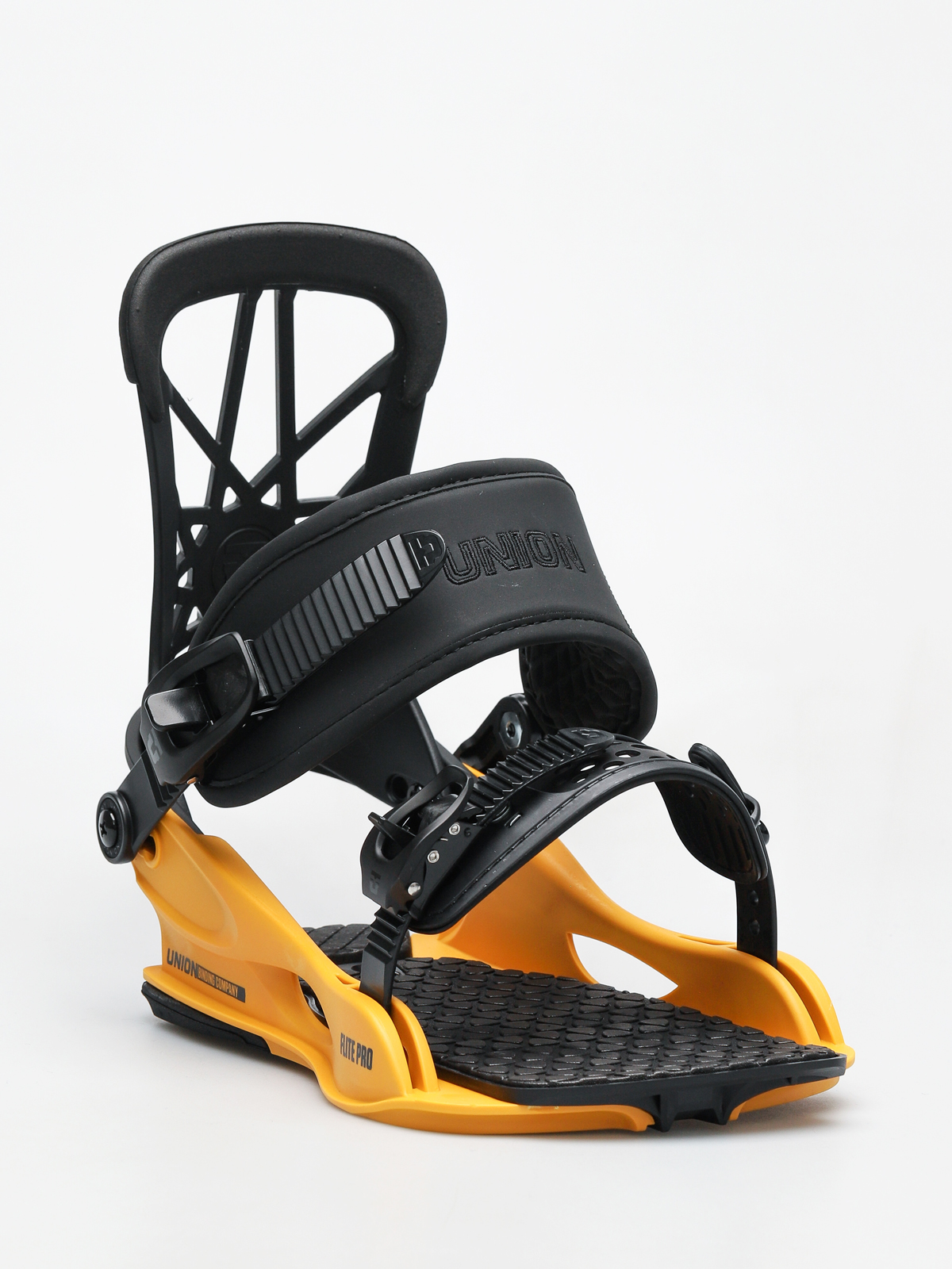 Mens Union Snowboard bindings Flite Pro (black yellow)