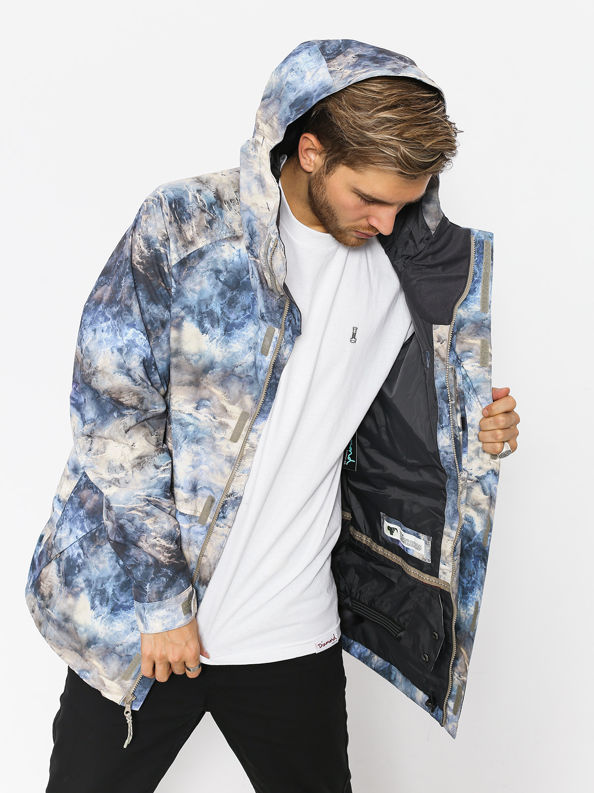 Herren Burton Snowboardjacke Hilltop (no mans land)