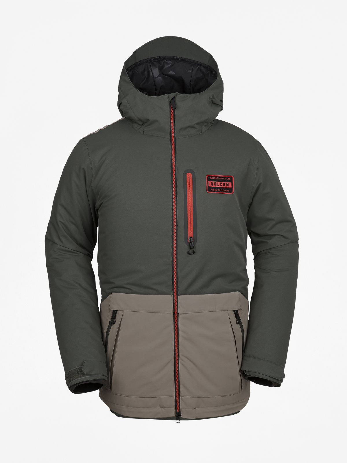 Mens Volcom Analyzer Ins Snowboard jacket (bgr)