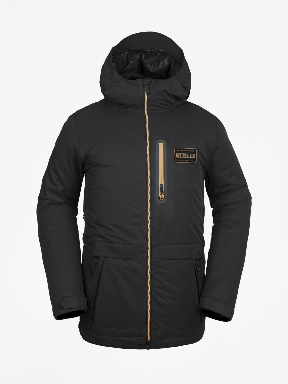 Mens Volcom Analyzer Ins Snowboard jacket (blk)