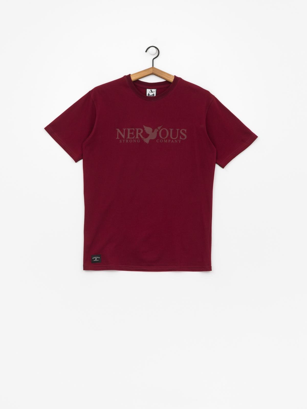 Nervous T-shirt Classic (maroon)
