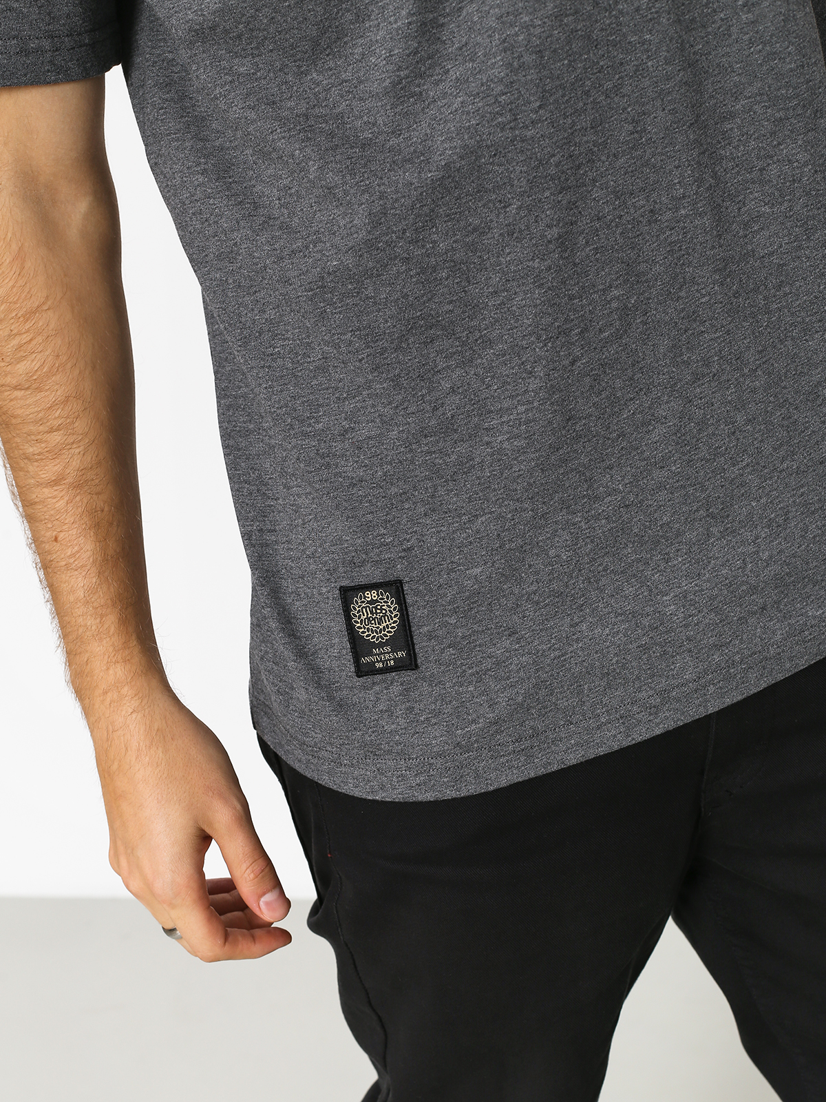 MassDnm T-shirt Campus (dark heather grey)