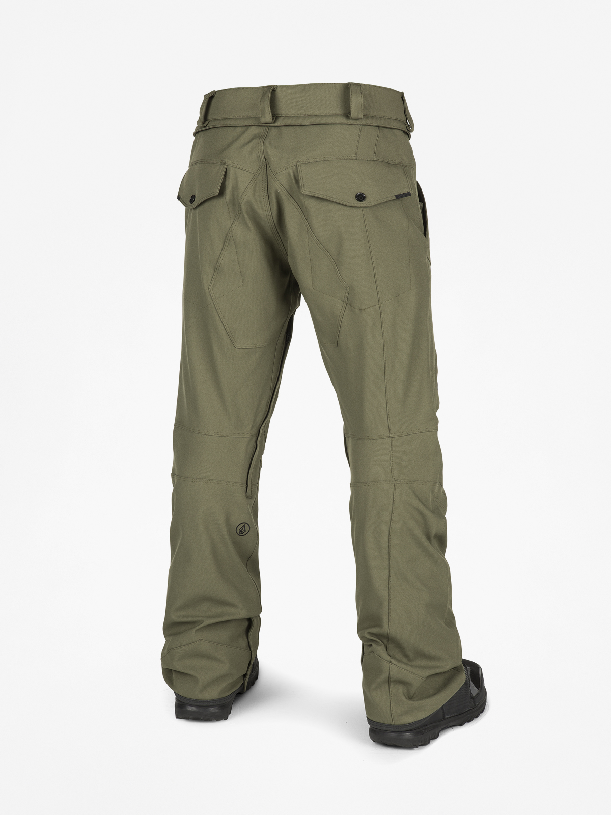 Mens Volcom Articulated Snowboard pants (mil)
