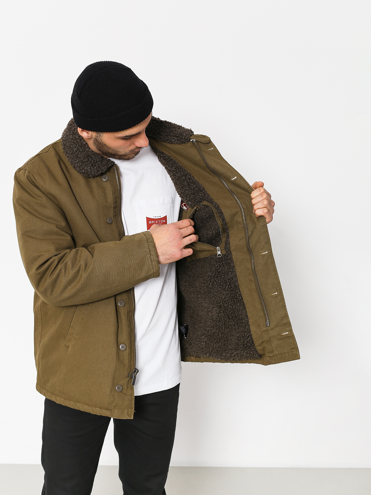 Brixton Mast Jacket (olive)