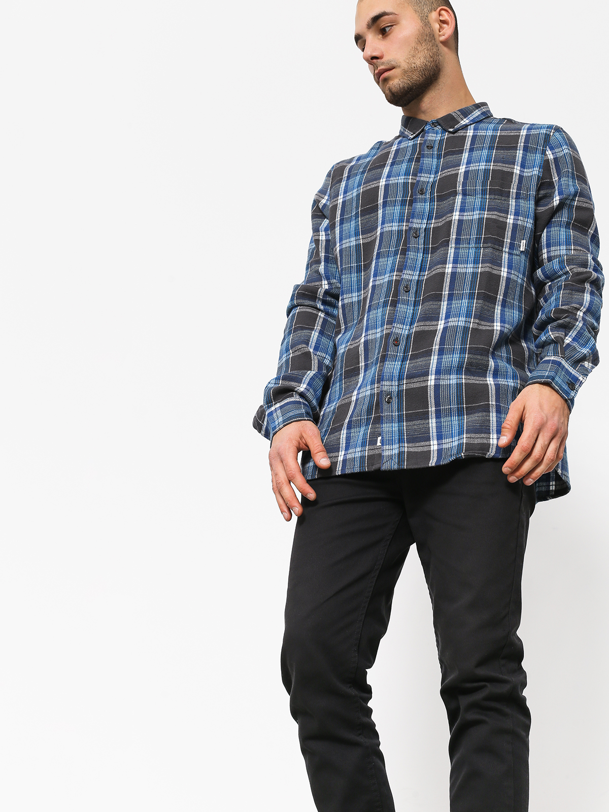Element Shirt Buffalo Ls (stone grey)