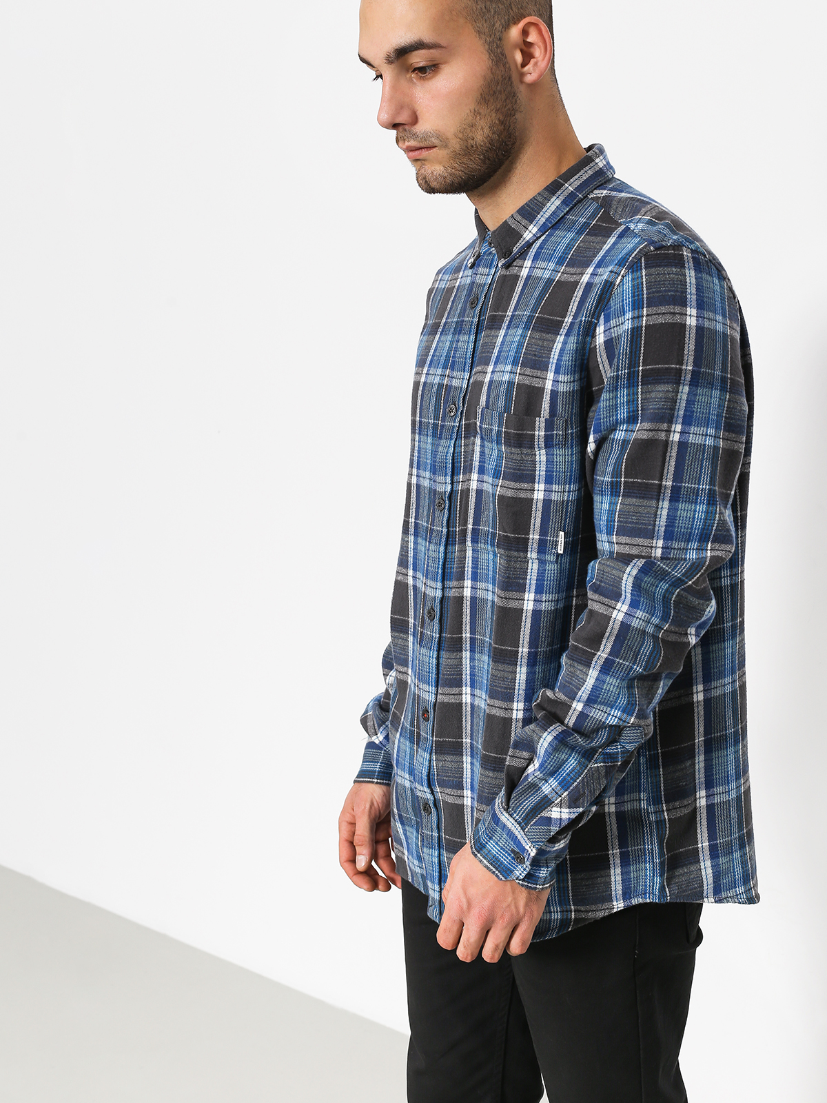 Element Shirt Buffalo Ls (stone grey)