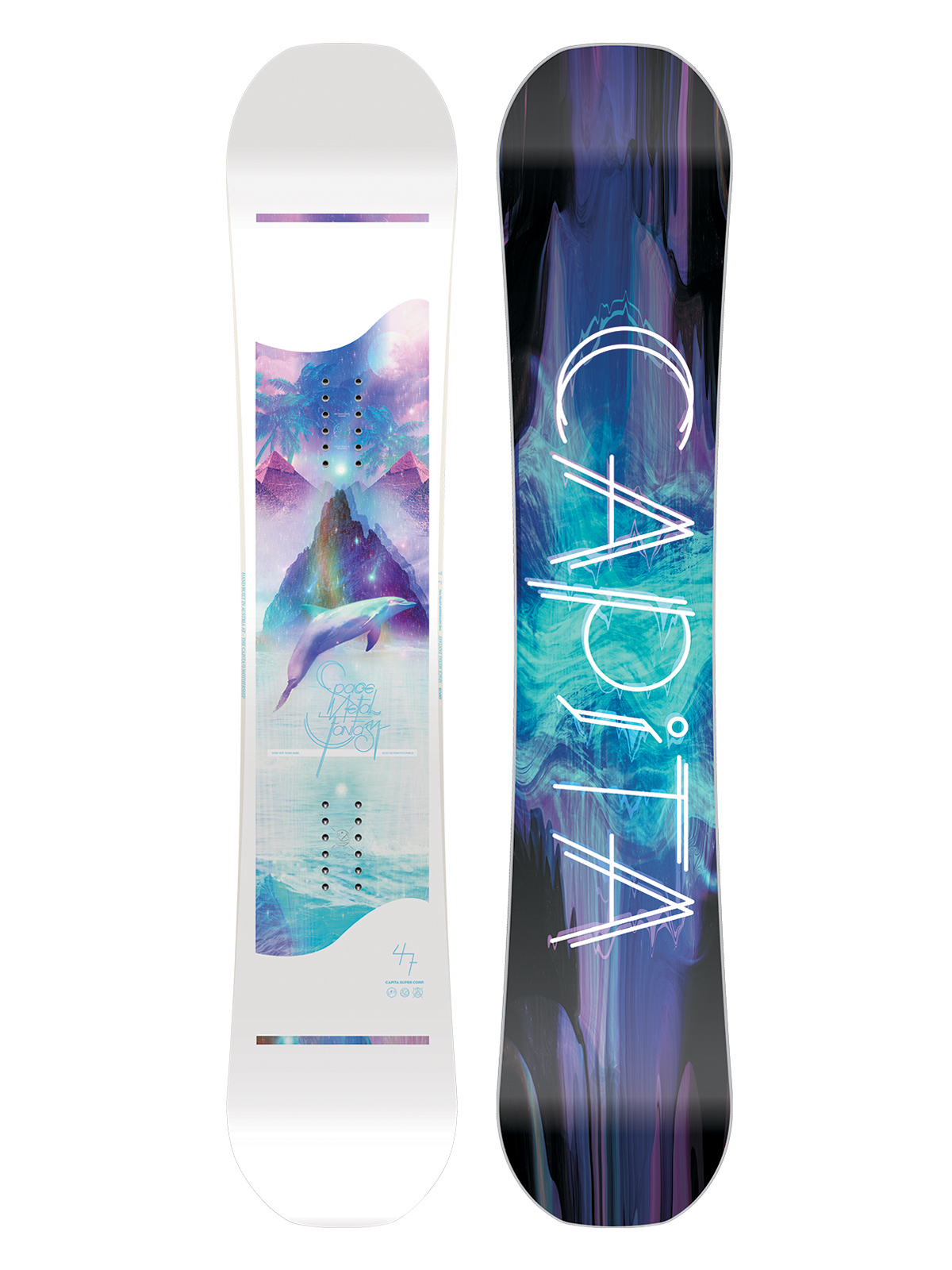 Womens Capita Snowboard Space Metal Fantasy (multi)