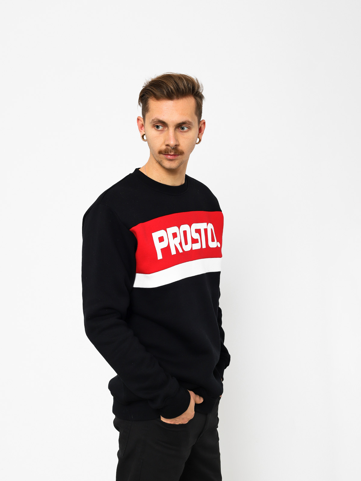 Prosto Sweatshirt Based Crewneck (night)