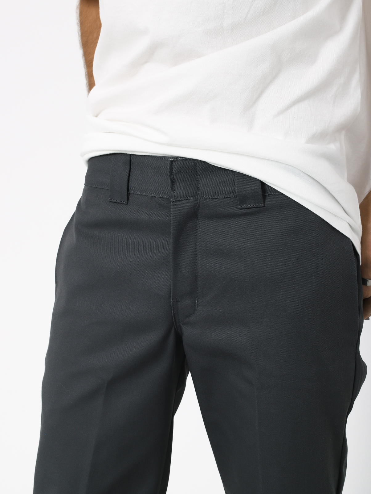 Dickies WP873 Slim Straight Work Pant Hose (charcoal grey)