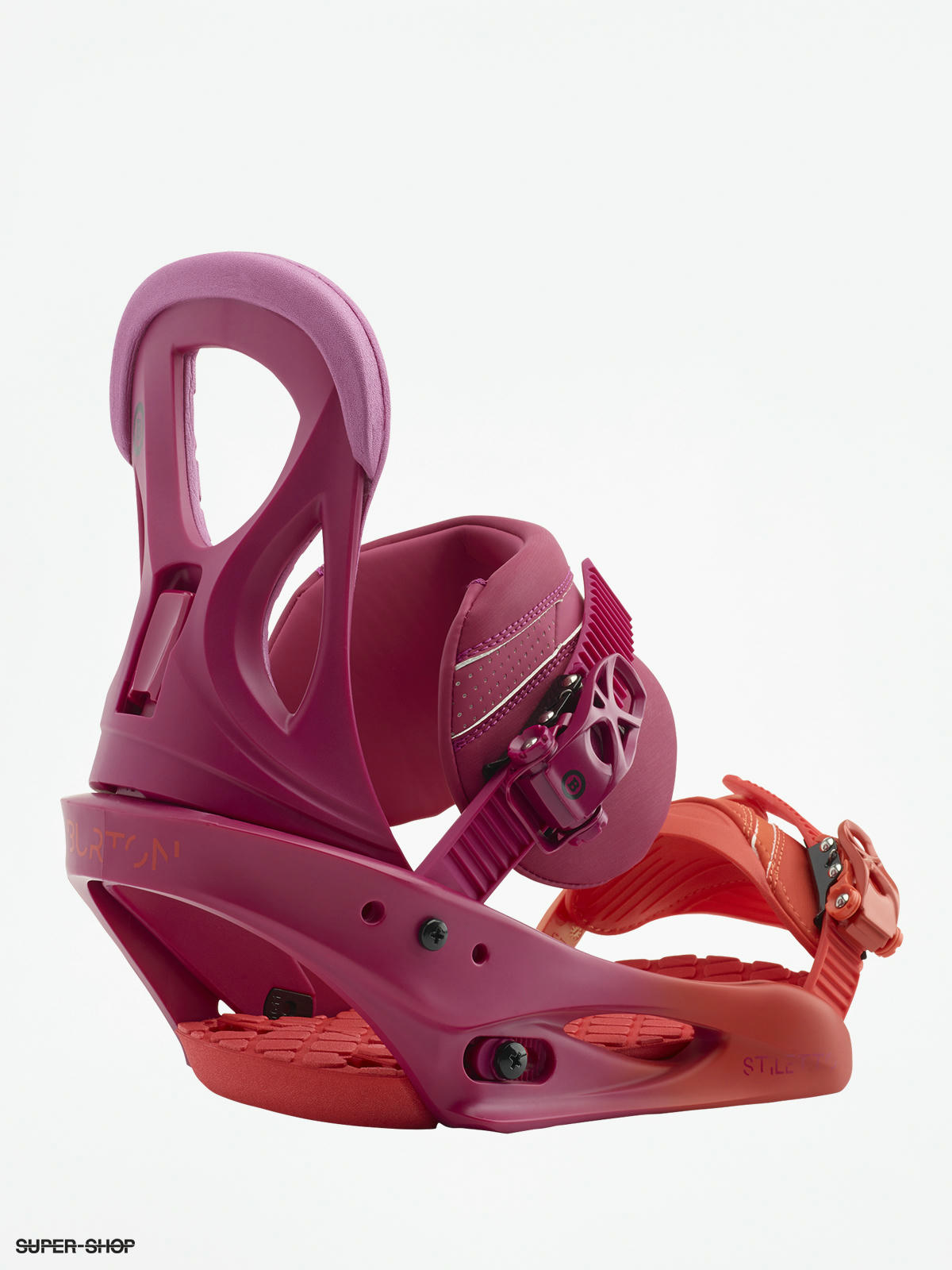 Burton Stiletto Snowboard bindings Wmn lily orange