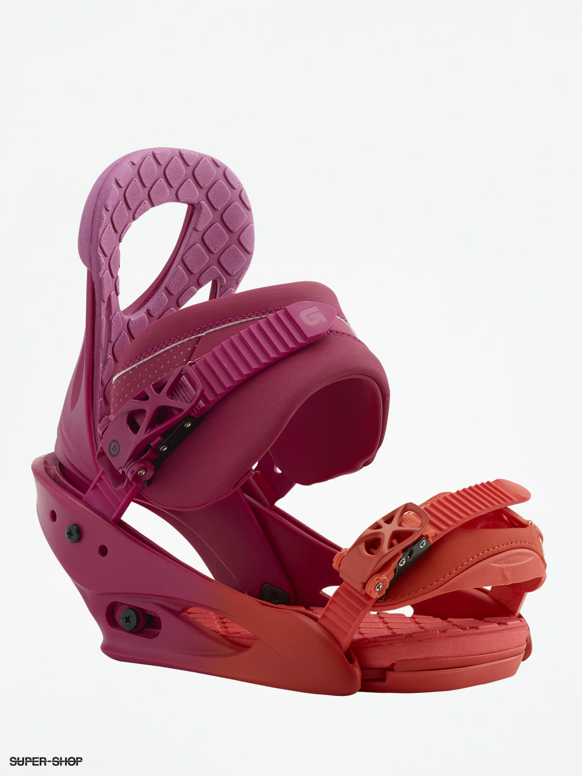 burton bindings orange