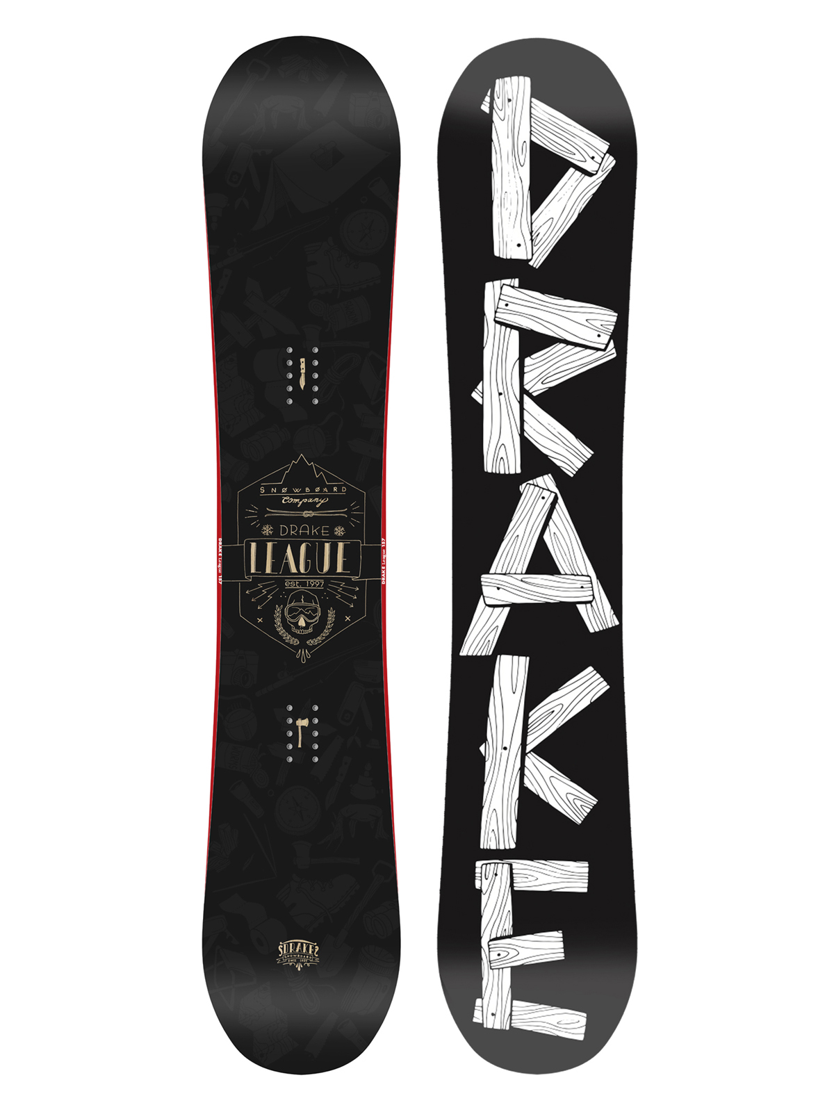 Mens Drake Snowboard League