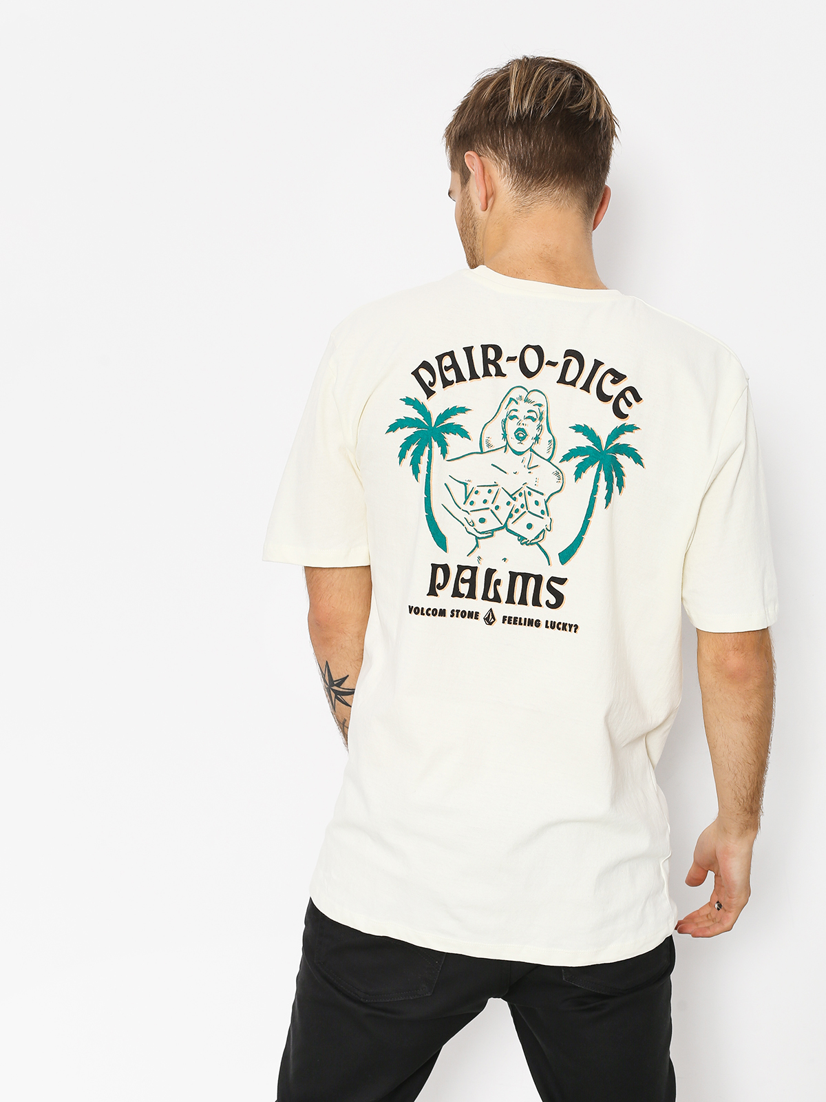 Volcom T-Shirt Pair Of Dice Bxy (dwh)